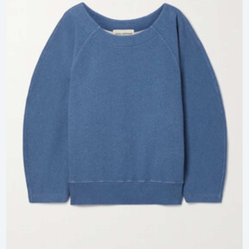 Mara Hoffman Blue Knit Top